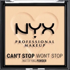 NYX Professional Makeup Can’t Stop Won’t Stop Mattifying Powder meikkipuuteri 6 g