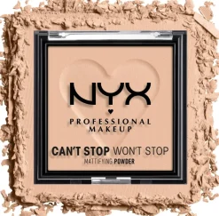 NYX Professional Makeup Can’t Stop Won’t Stop Mattifying Powder meikkipuuteri 6 g