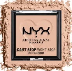 NYX Professional Makeup Can’t Stop Won’t Stop Mattifying Powder meikkipuuteri 6 g