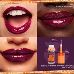 NYX Professional Makeup Duck Plump Lip Lacquer huulipuna 7 ml