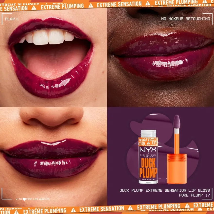 NYX Professional Makeup Duck Plump Lip Lacquer huulipuna 7 ml