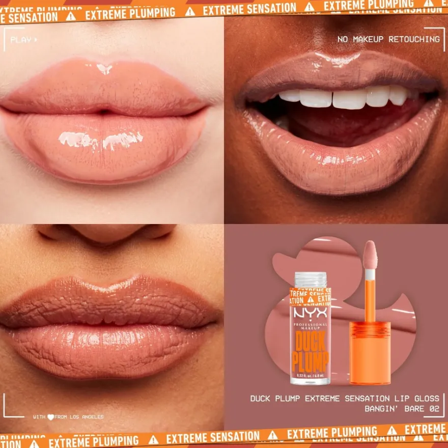 NYX Professional Makeup Duck Plump Lip Lacquer huulipuna 7 ml