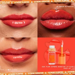 NYX Professional Makeup Duck Plump Lip Lacquer huulipuna 7 ml