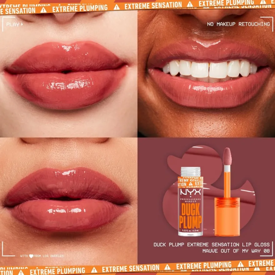 NYX Professional Makeup Duck Plump Lip Lacquer huulipuna 7 ml