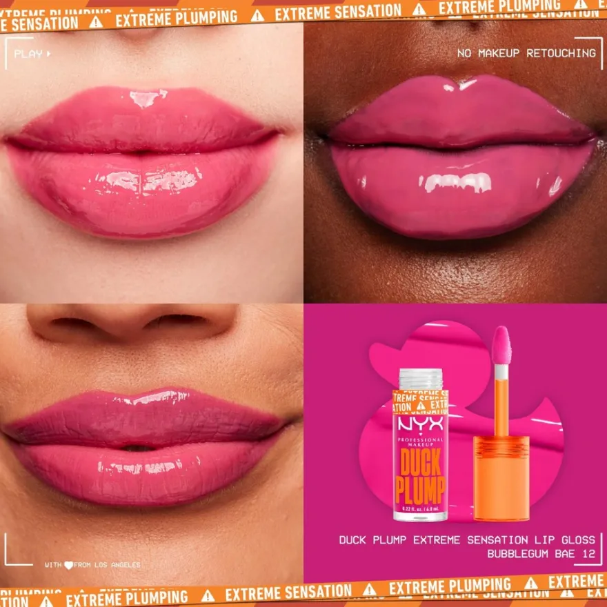 NYX Professional Makeup Duck Plump Lip Lacquer huulipuna 7 ml