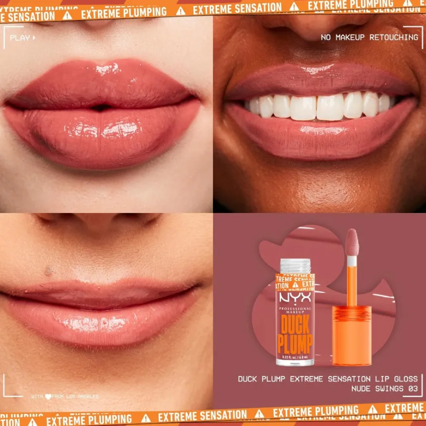 NYX Professional Makeup Duck Plump Lip Lacquer huulipuna 7 ml