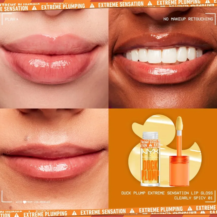 NYX Professional Makeup Duck Plump Lip Lacquer huulipuna 7 ml