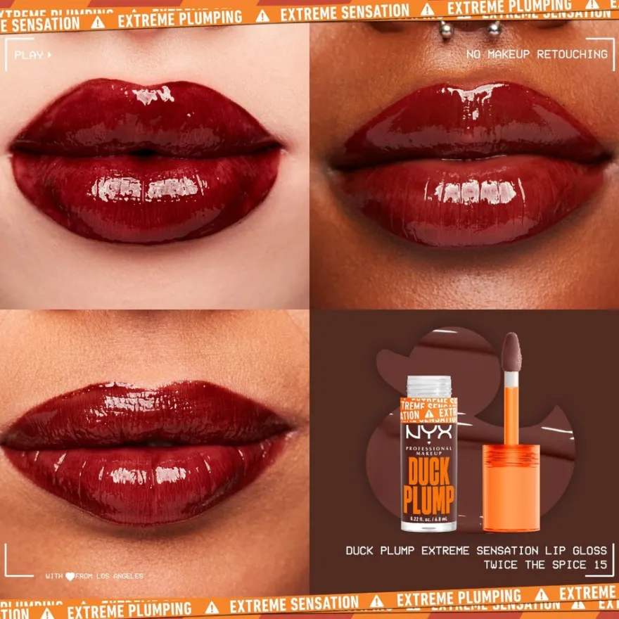 NYX Professional Makeup Duck Plump Lip Lacquer huulipuna 7 ml