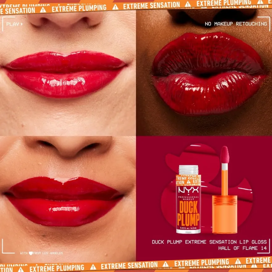NYX Professional Makeup Duck Plump Lip Lacquer huulipuna 7 ml