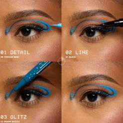 NYX Professional Makeup Epic Ink Liner Glitz vedenkestävä silmänrajauskynä 1 ml