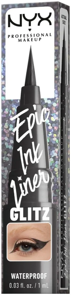 NYX Professional Makeup Epic Ink Liner Glitz vedenkestävä silmänrajauskynä 1 ml