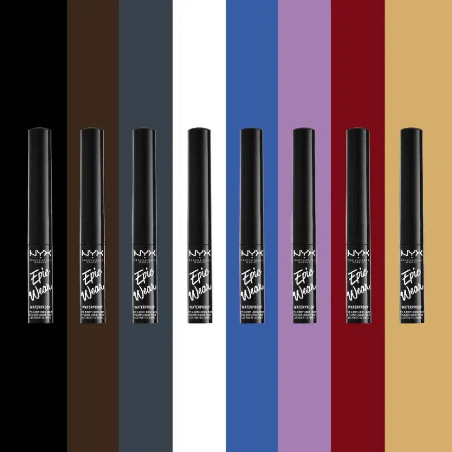 NYX Professional Makeup Epic Wear Semi Permanent Liquid Liner silmänrajauskynä 3,5 ml