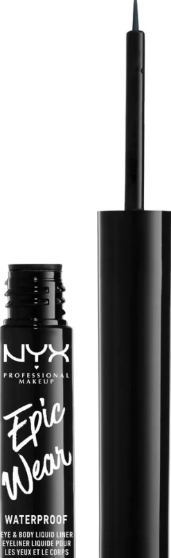 NYX Professional Makeup Epic Wear Semi Permanent Liquid Liner silmänrajauskynä 3,5 ml
