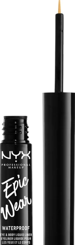 NYX Professional Makeup Epic Wear Semi Permanent Liquid Liner silmänrajauskynä 3,5 ml