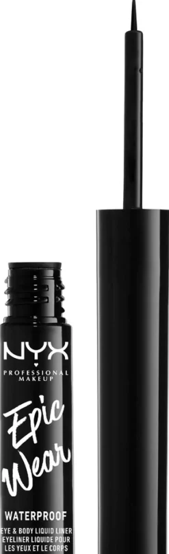 NYX Professional Makeup Epic Wear Semi Permanent Liquid Liner silmänrajauskynä 3,5 ml