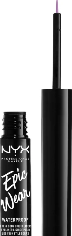 NYX Professional Makeup Epic Wear Semi Permanent Liquid Liner silmänrajauskynä 3,5 ml