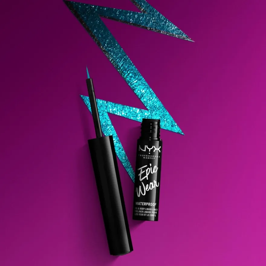 NYX Professional Makeup Epic Wear Metallic Liquid Eyeliner silmänrajauskynä 3,5 ml
