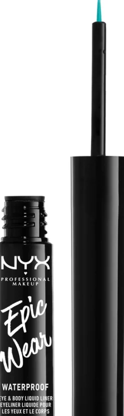NYX Professional Makeup Epic Wear Metallic Liquid Eyeliner silmänrajauskynä 3,5 ml