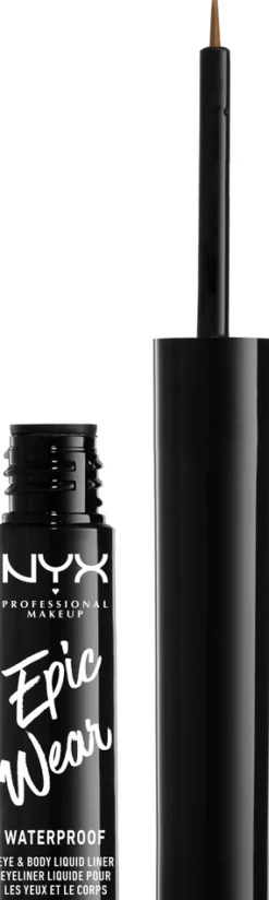 NYX Professional Makeup Epic Wear Metallic Liquid Eyeliner silmänrajauskynä 3,5 ml