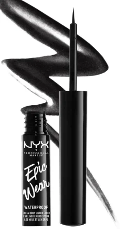 NYX Professional Makeup Epic Wear Metallic Liquid Eyeliner silmänrajauskynä 3,5 ml