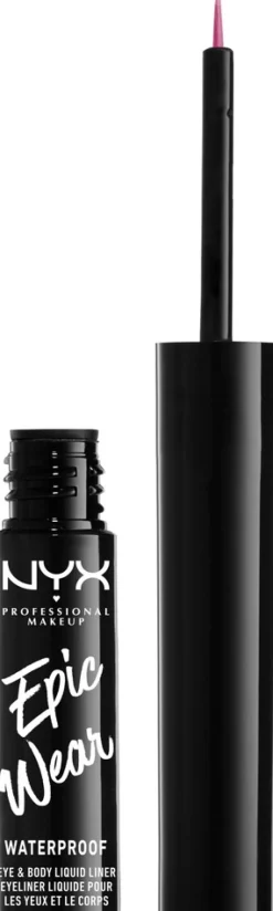 NYX Professional Makeup Epic Wear Metallic Liquid Eyeliner silmänrajauskynä 3,5 ml