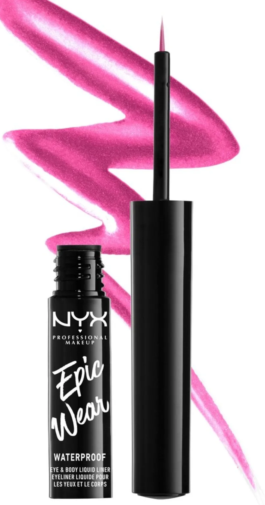 NYX Professional Makeup Epic Wear Metallic Liquid Eyeliner silmänrajauskynä 3,5 ml