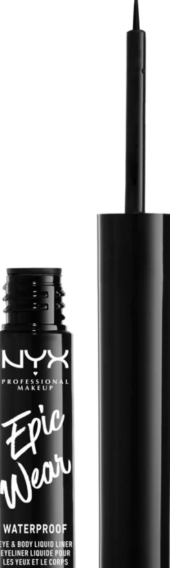 NYX Professional Makeup Epic Wear Metallic Liquid Eyeliner silmänrajauskynä 3,5 ml