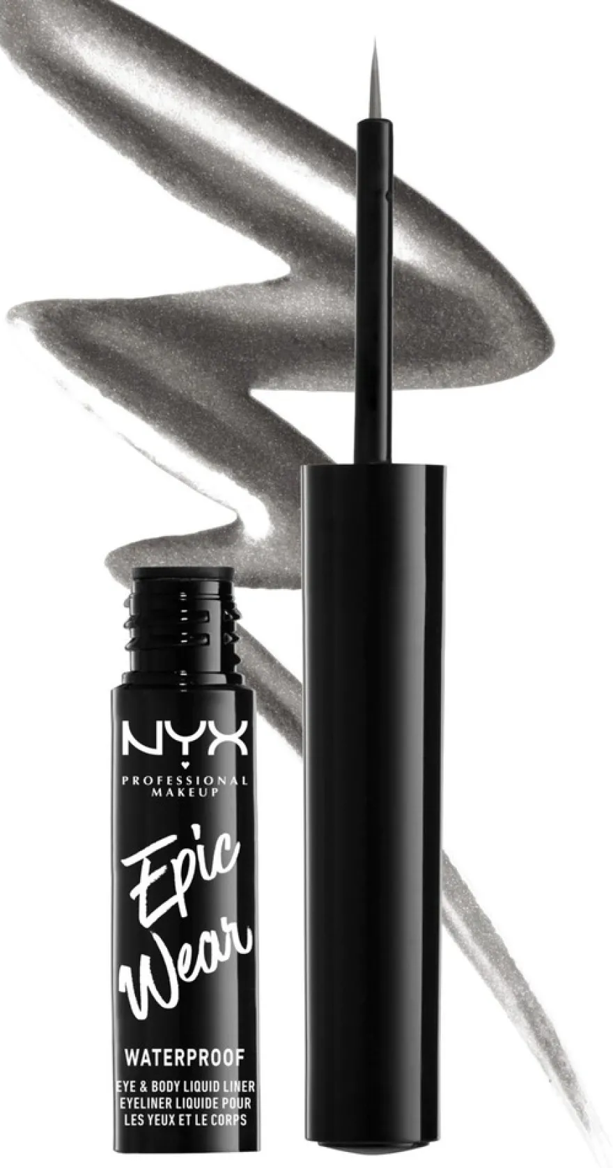NYX Professional Makeup Epic Wear Metallic Liquid Eyeliner silmänrajauskynä 3,5 ml