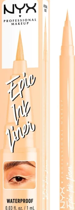 NYX Professional Makeup Epic Ink Liner Waterproof silmänrajauskynä 1 ml
