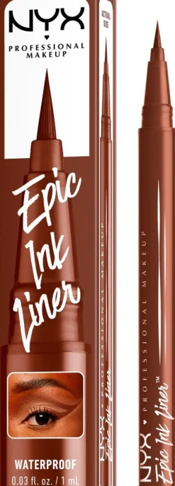 NYX Professional Makeup Epic Ink Liner Waterproof silmänrajauskynä 1 ml
