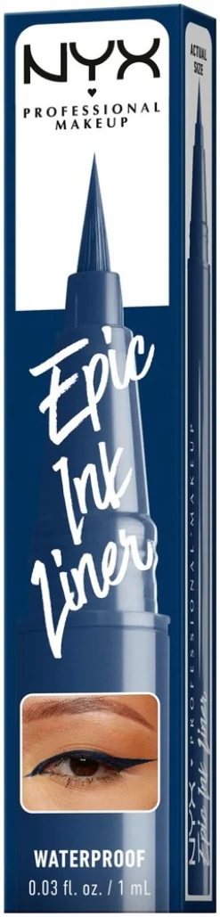 NYX Professional Makeup Epic Ink Liner vedenkestävä silmänrajauskynä 1 ml