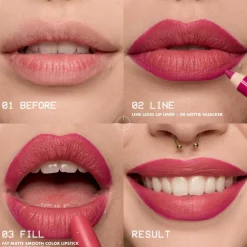 NYX Professional Makeup Fat Matte Slick Click -huulipuna 8 ml