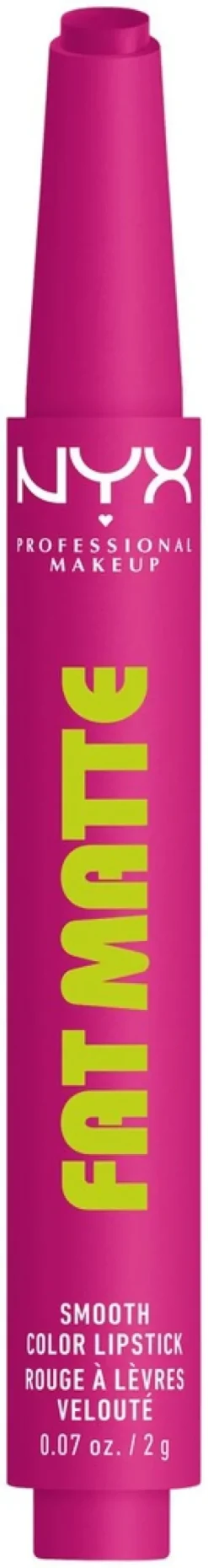 NYX Professional Makeup Fat Matte Slick Click -huulipuna 8 ml