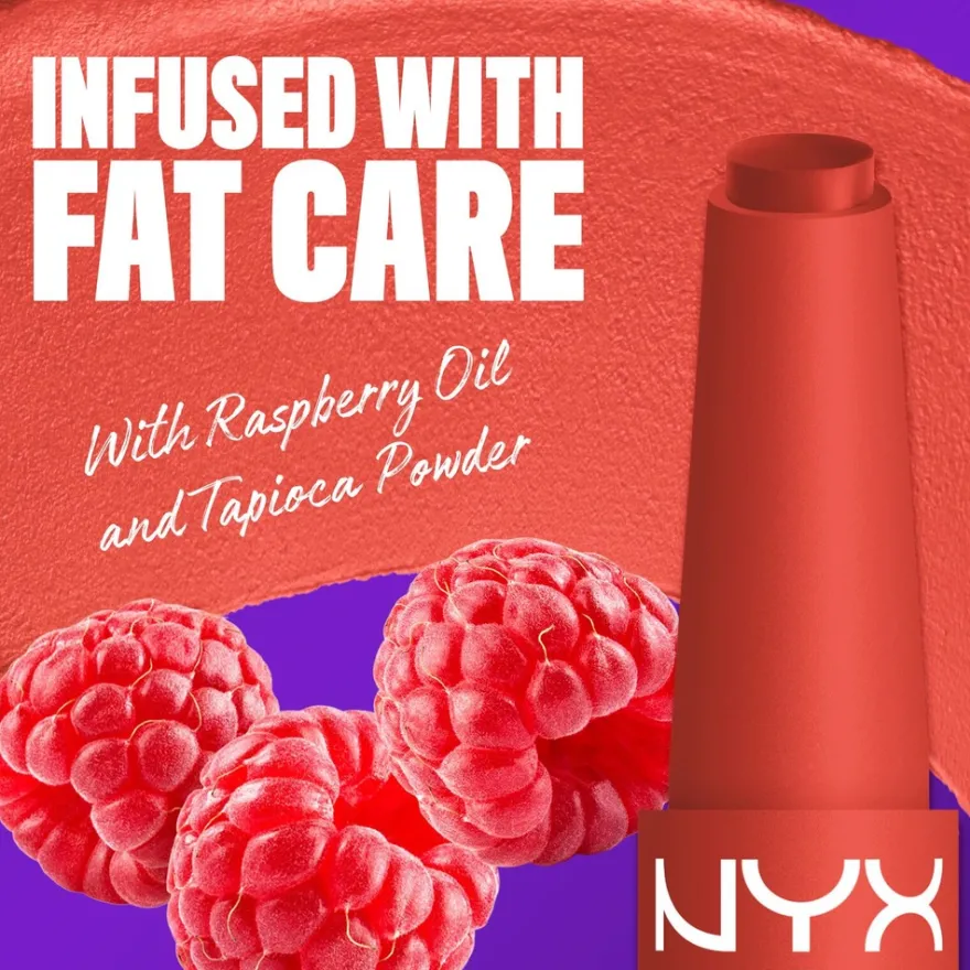 NYX Professional Makeup Fat Matte Slick Click -huulipuna 8 ml