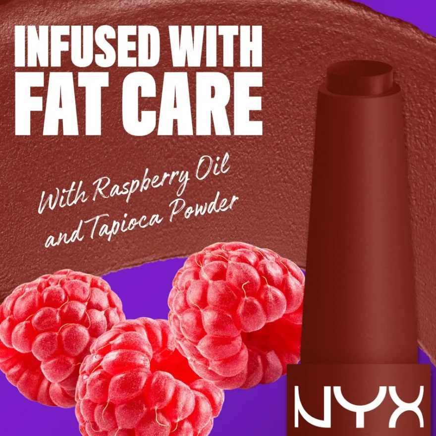 NYX Professional Makeup Fat Matte Slick Click -huulipuna 8 ml