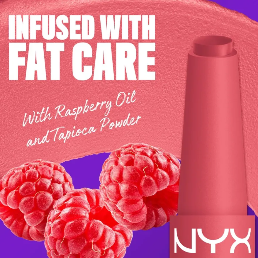 NYX Professional Makeup Fat Matte Slick Click -huulipuna 8 ml