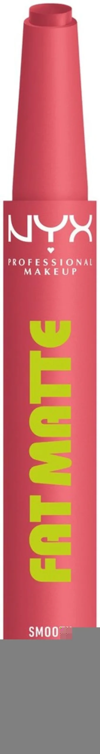 NYX Professional Makeup Fat Matte Slick Click -huulipuna 8 ml
