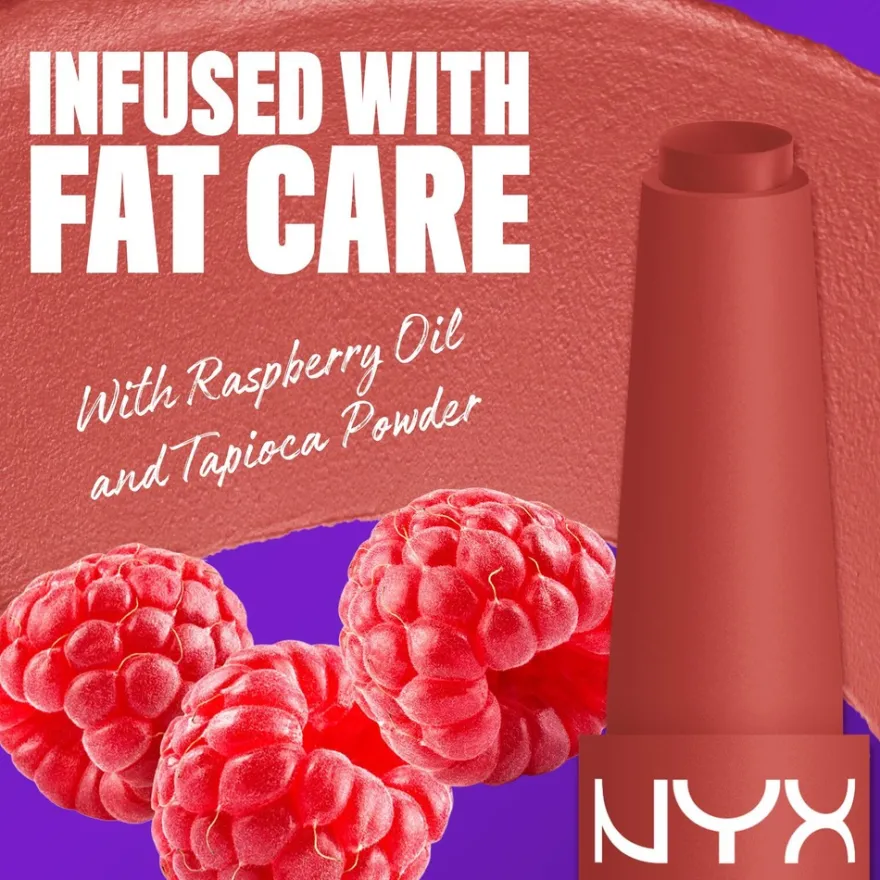 NYX Professional Makeup Fat Matte Slick Click -huulipuna 8 ml