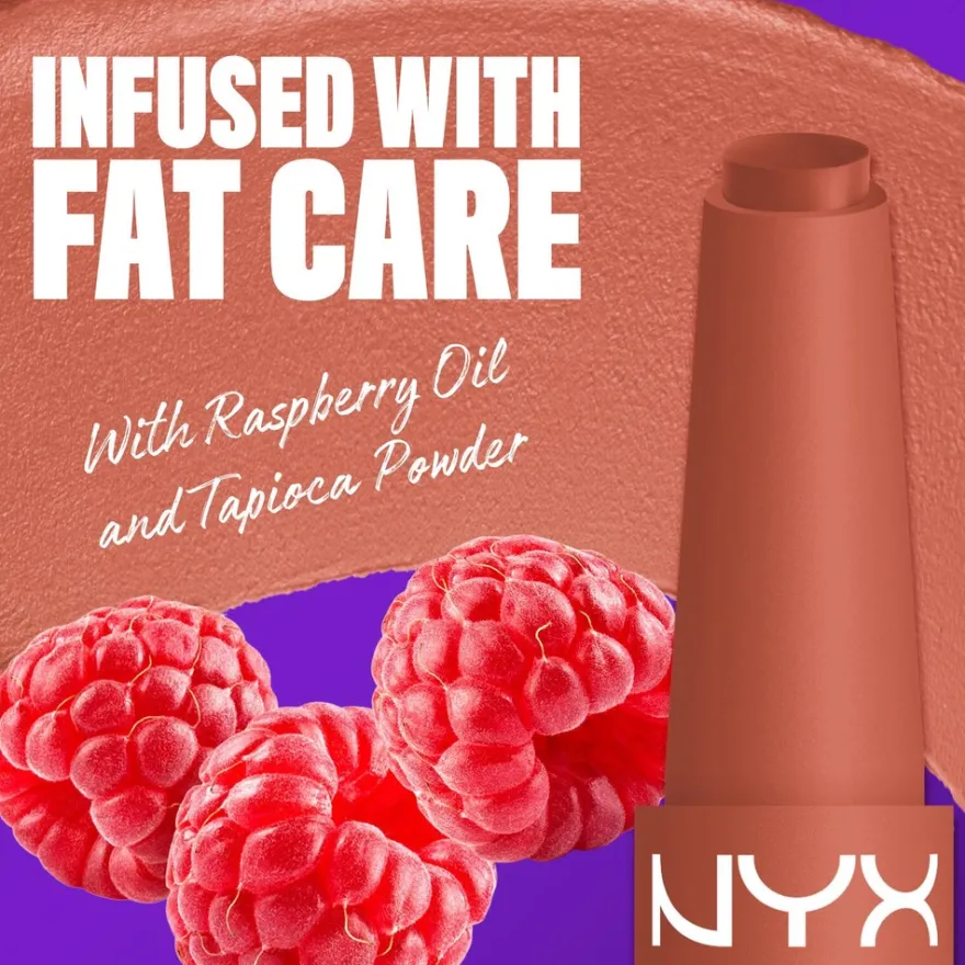 NYX Professional Makeup Fat Matte Slick Click -huulipuna 8 ml