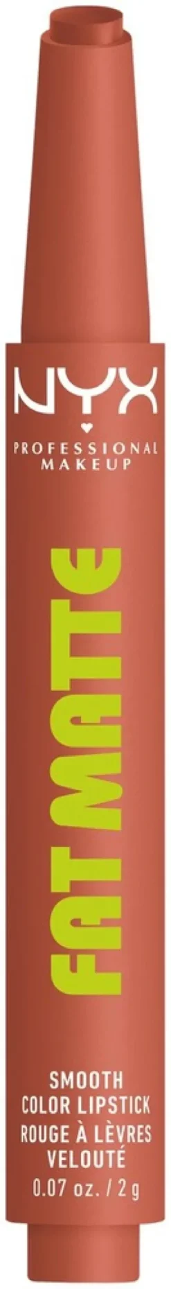 NYX Professional Makeup Fat Matte Slick Click -huulipuna 8 ml