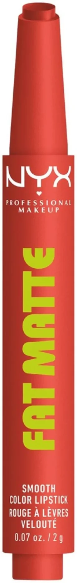 NYX Professional Makeup Fat Matte Slick Click -huulipuna 8 ml
