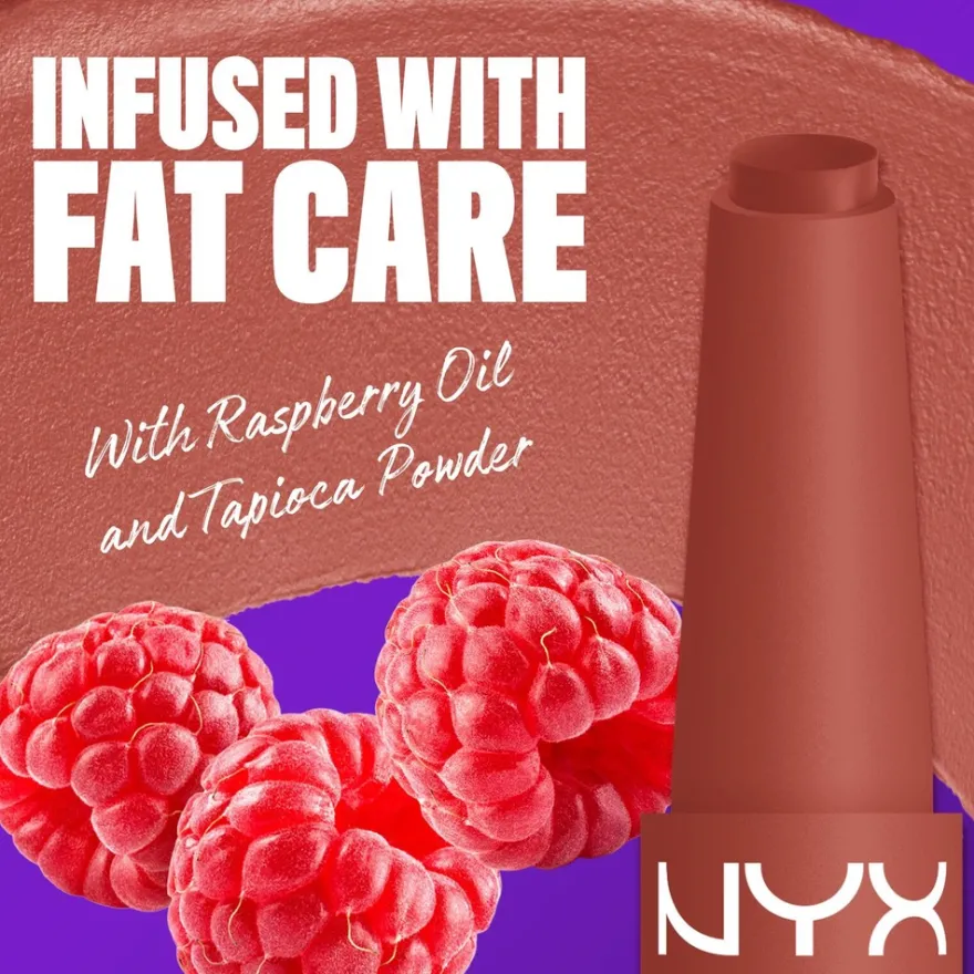 NYX Professional Makeup Fat Matte Slick Click -huulipuna 8 ml