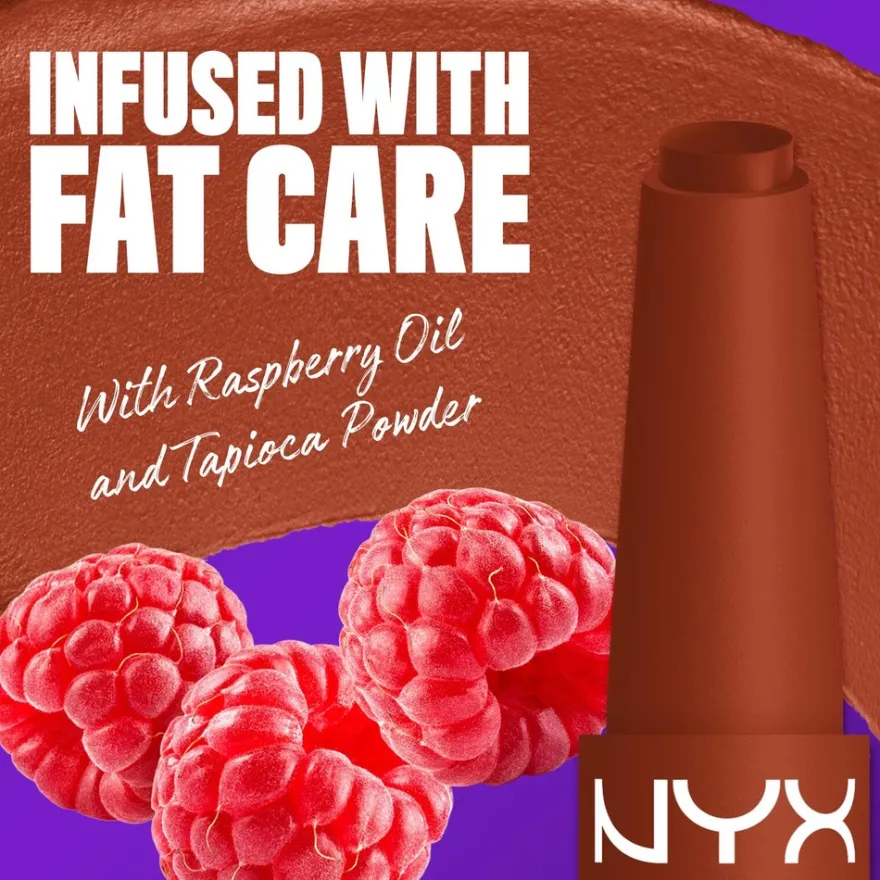 NYX Professional Makeup Fat Matte Slick Click -huulipuna 8 ml