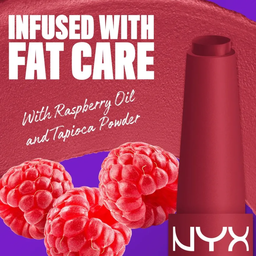 NYX Professional Makeup Fat Matte Slick Click -huulipuna 8 ml