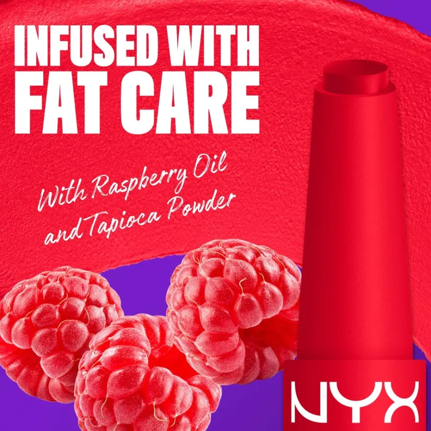 NYX Professional Makeup Fat Matte Slick Click -huulipuna 8 ml