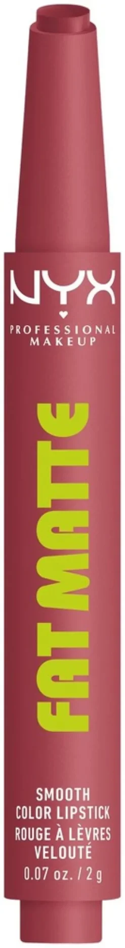 NYX Professional Makeup Fat Matte Slick Click -huulipuna 8 ml