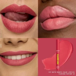 NYX Professional Makeup Fat Matte Slick Click -huulipuna 8 ml