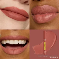 NYX Professional Makeup Fat Matte Slick Click -huulipuna 8 ml