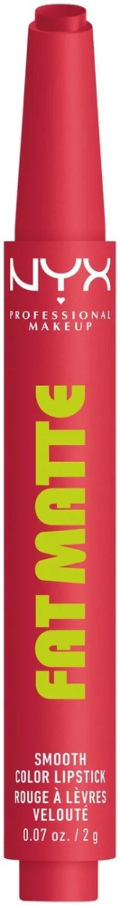NYX Professional Makeup Fat Matte Slick Click -huulipuna 8 ml