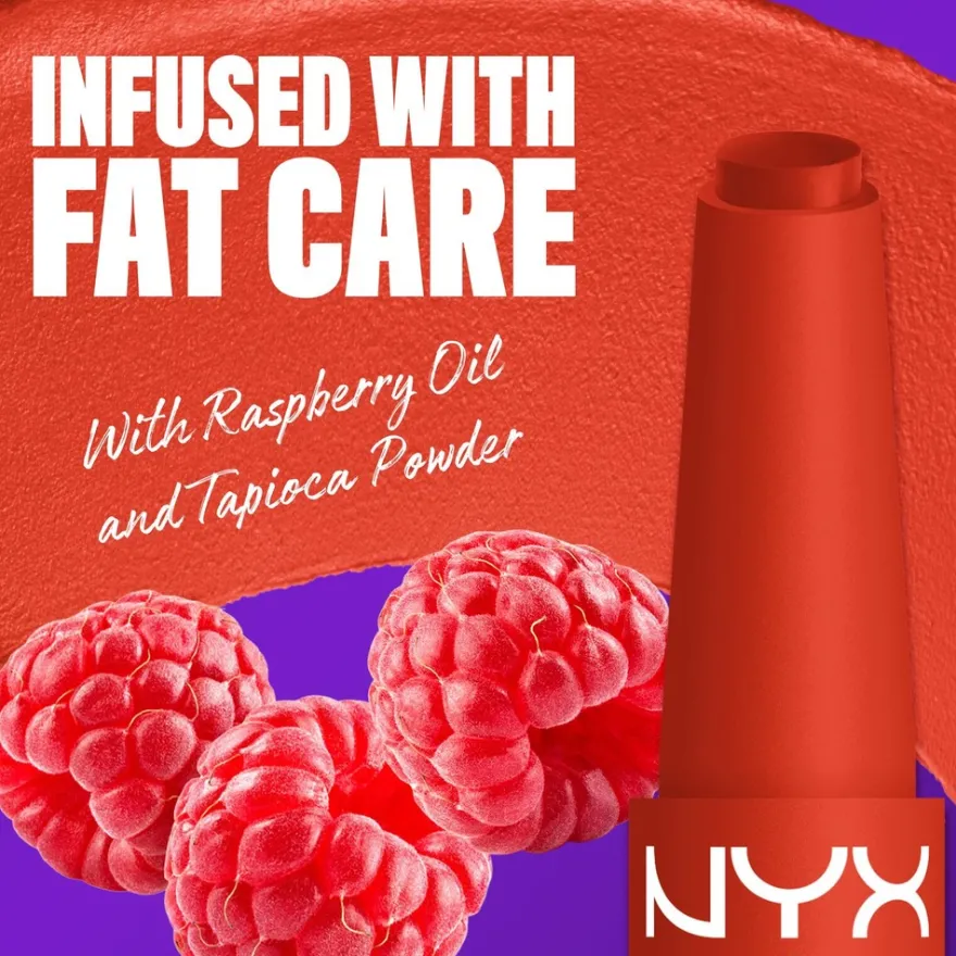 NYX Professional Makeup Fat Matte Slick Click -huulipuna 8 ml